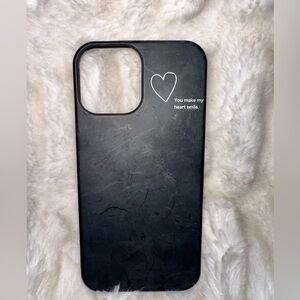 Black Heart iPhone 12 Pro Max Case